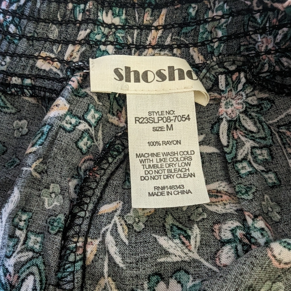 Flower Patterned Pants - image 3